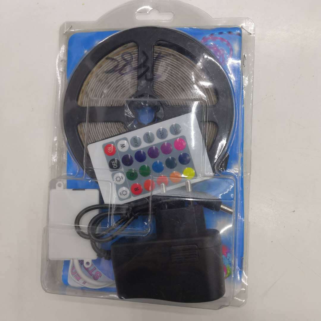 5M 12V RGB LED Strip Light with Remote Controller