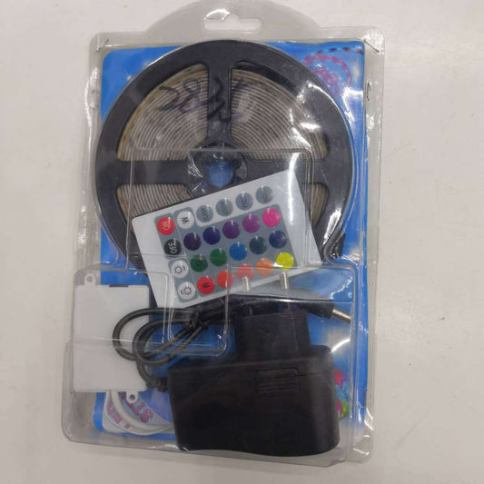 5M 12V RGB LED Strip Light with Remote Controller